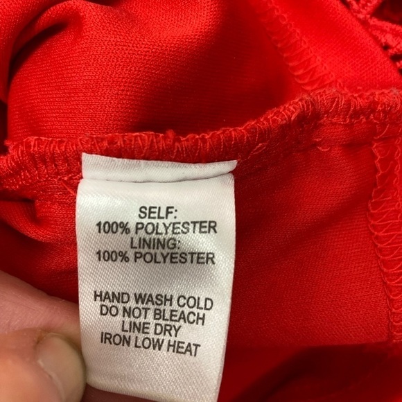 - Lulu’s First Kiss Red Lace Dress - Picture 9 of 12